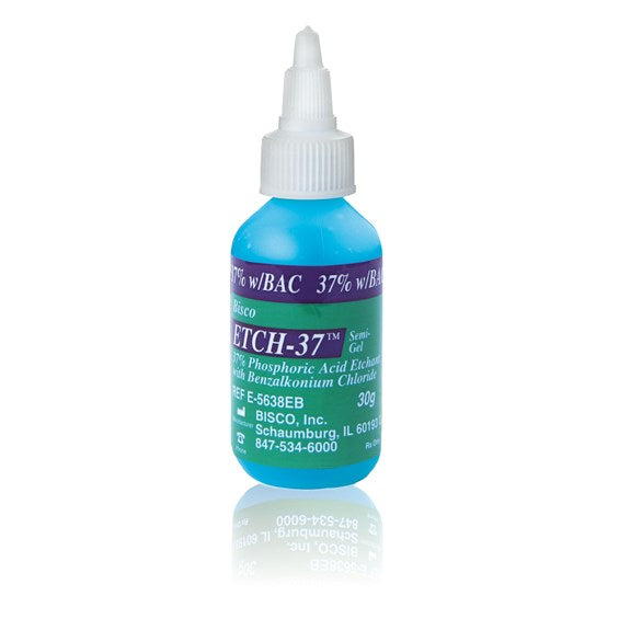 Etch-37 w/BAC: 37% semi-gel phosphoric acid