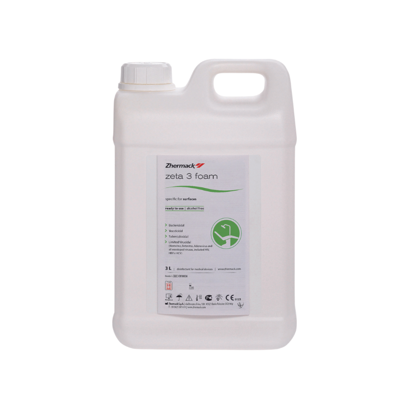 Zeta 3 Foam Alcohol Free Refill 3000ml (Disinfectant for Surface)