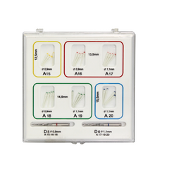 Micropost A kit 15-20 -24 post+2 drills-glass