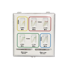 Micropost M kit 19-14 -24 post+2 drills-glass