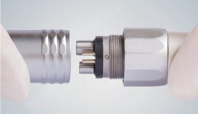 J6-KAVO TYPE: High Speed Fiber Optic Turbine Handpiece-torque Head-6 holes, Triple Water Spray