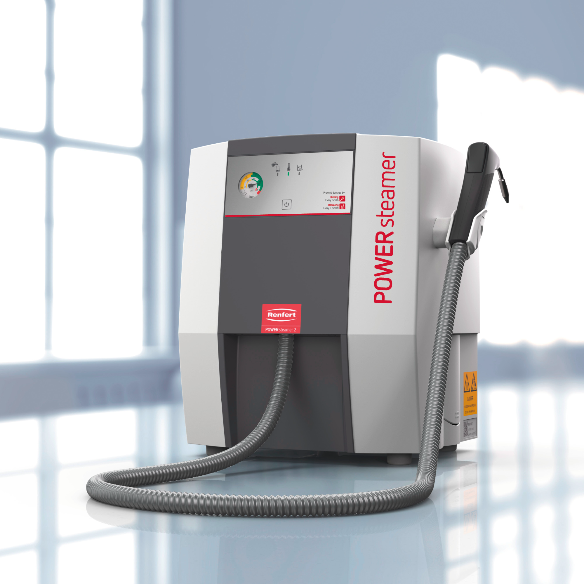 POWER steamer 2 Steam cleaning unit with automatic filling
