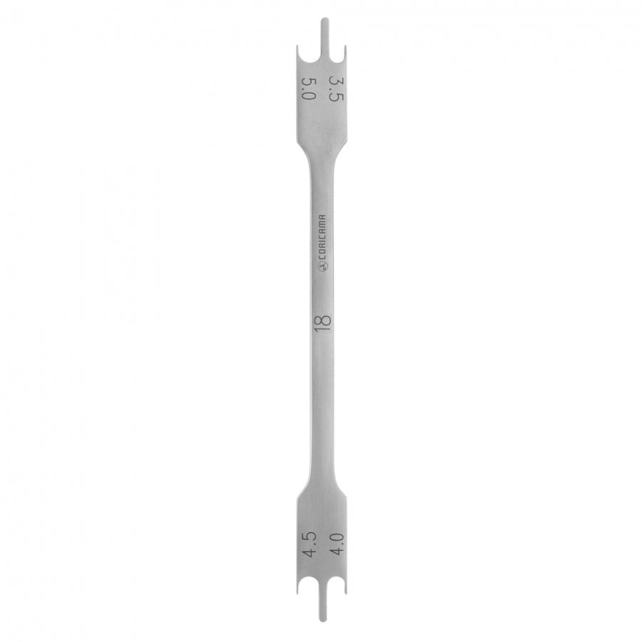BRACKET HEIGHT GAUGE SLOT 018 (Stainless Steel)