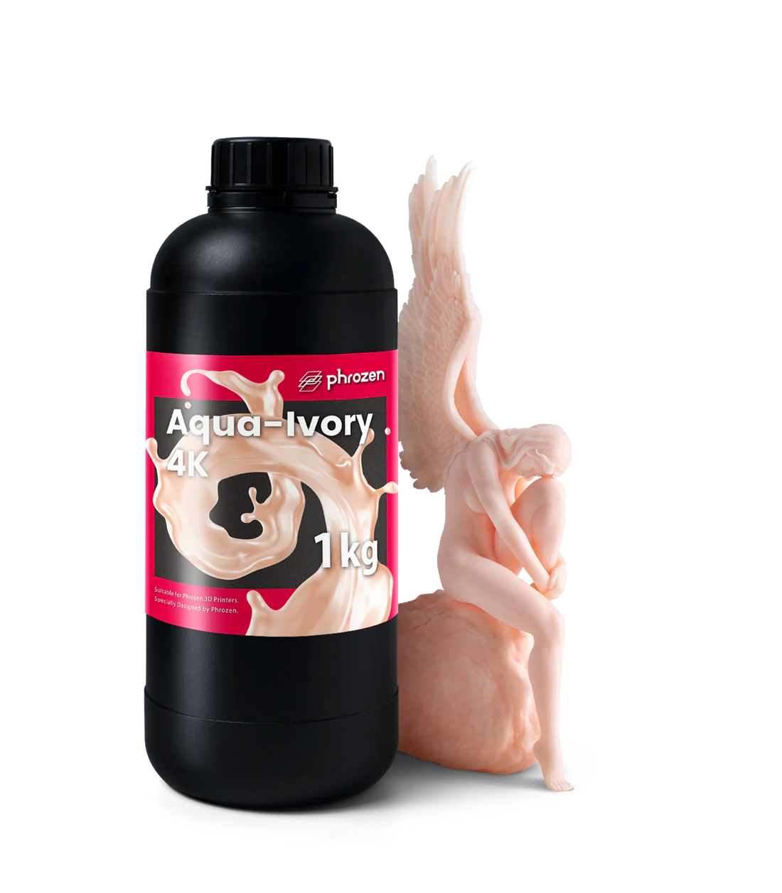 Phrozen High-Resolution Aqua 4K Resin Ivory 3D Resin