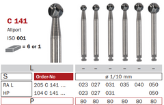 Carbide FG & RA C 141