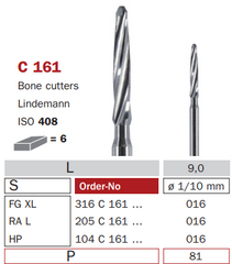 Carbide FG & RA C 161