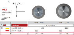 Flexible Diamond Discs 912