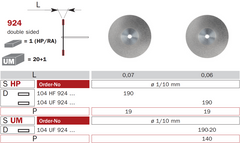 Flexible Diamond Discs 924