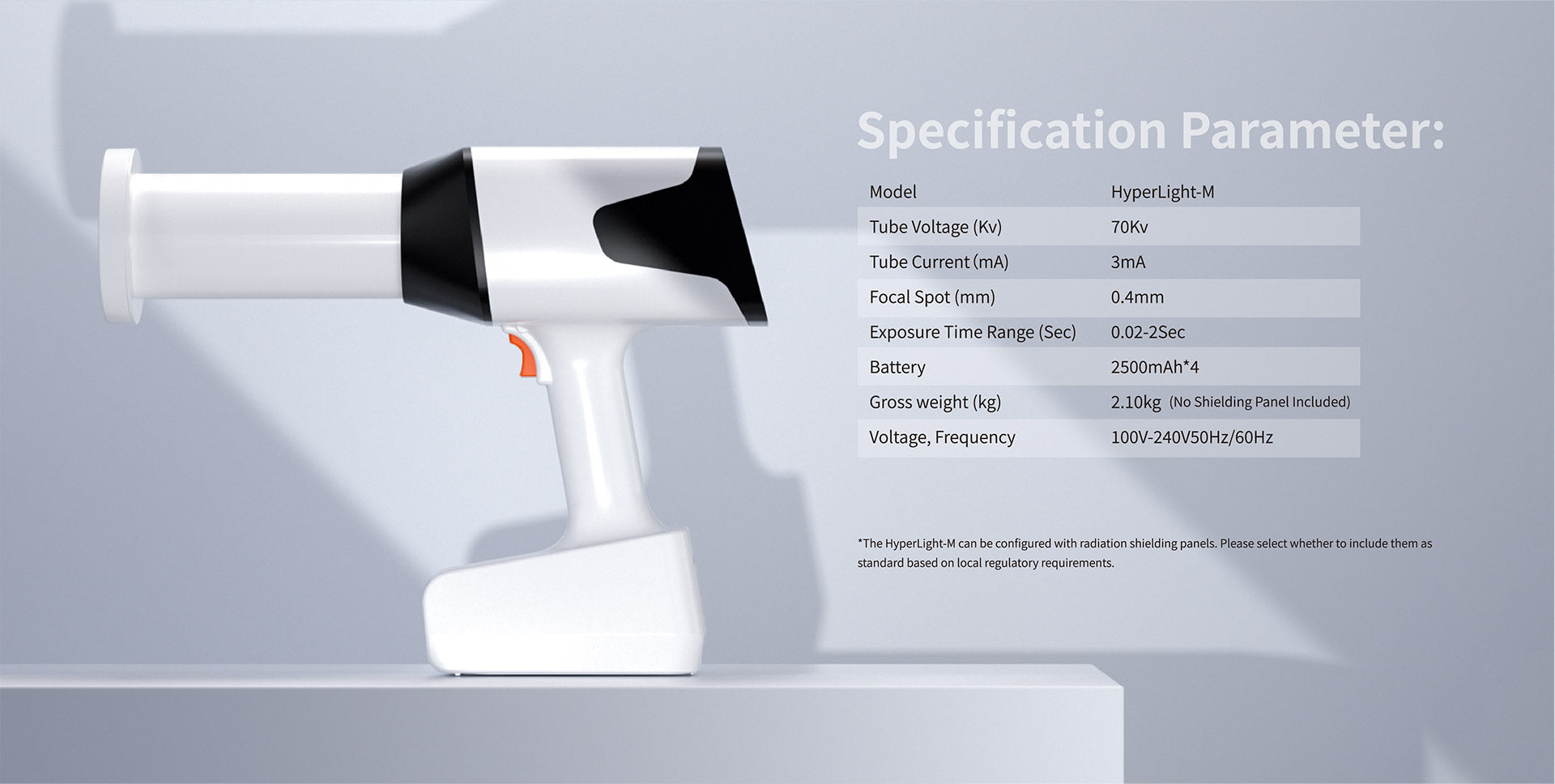 Hyperlight-M - Portable X-ray Unit