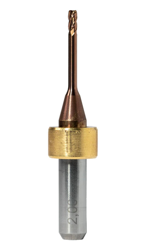 T62 Torus Milling Tool, four Blades, 2.0 | 6 mm Shank