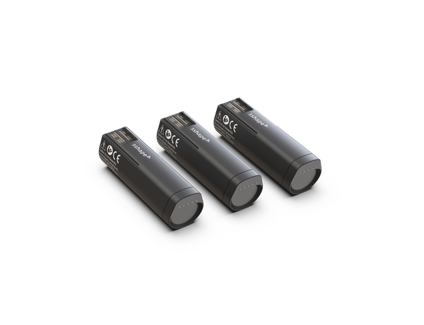 TRIOS 5/6 Battery 3-Pack 3 Shape