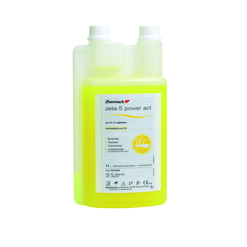 Zeta 5 Power Act 1000ml (Disinfectant for Suction)