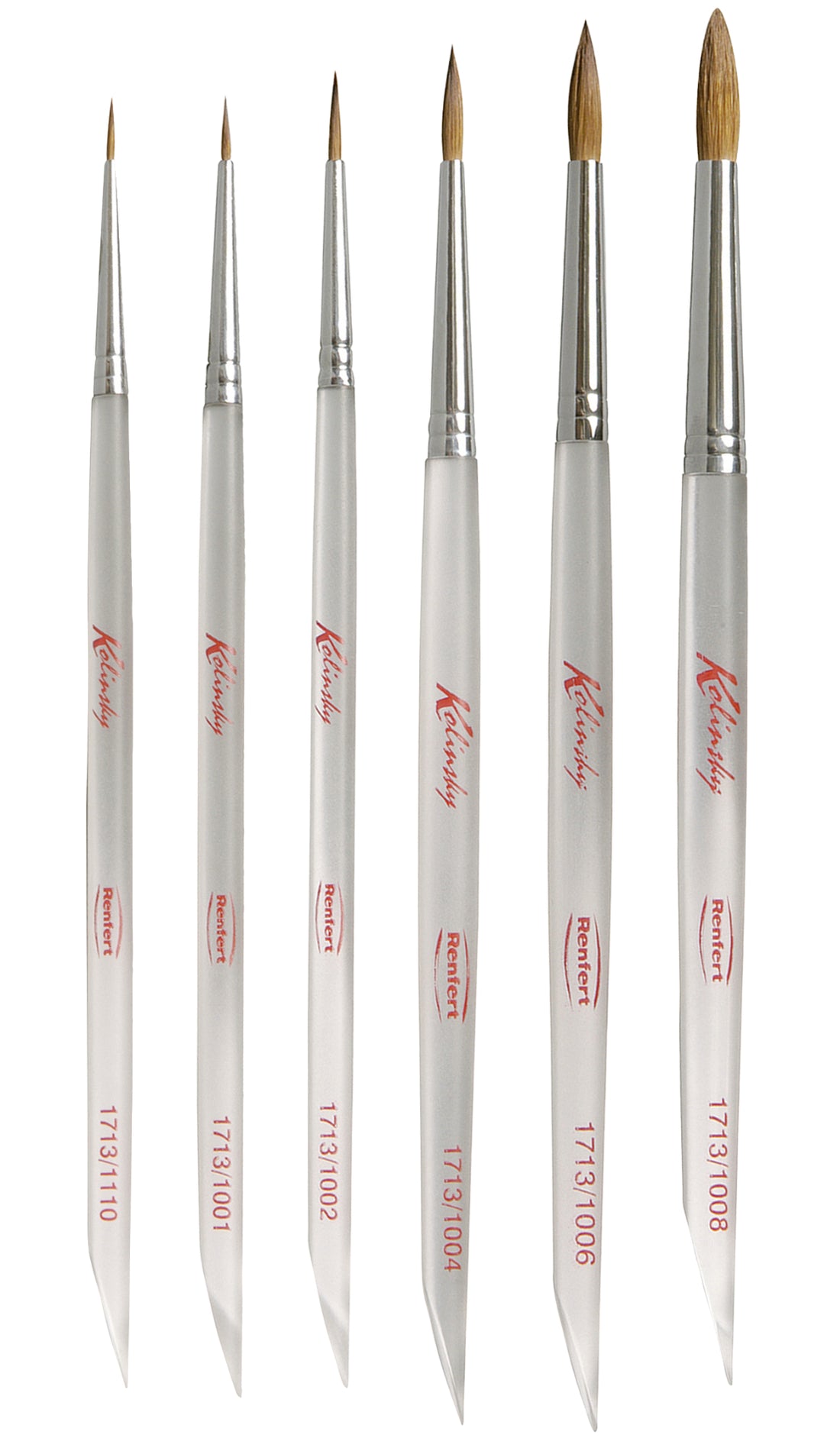 KOLINSKY brushes (6 pcs)