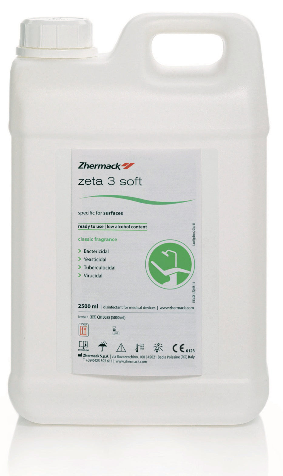 Zeta 3 Soft Classic Alcohol Refill 5000ml