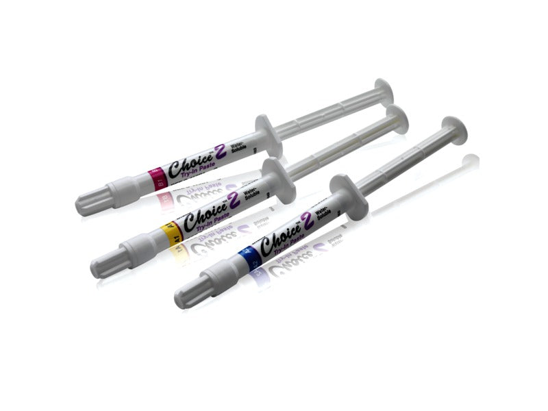 Choice 2 Water-Soluble Try-In Paste - 1 Syringe (2g)